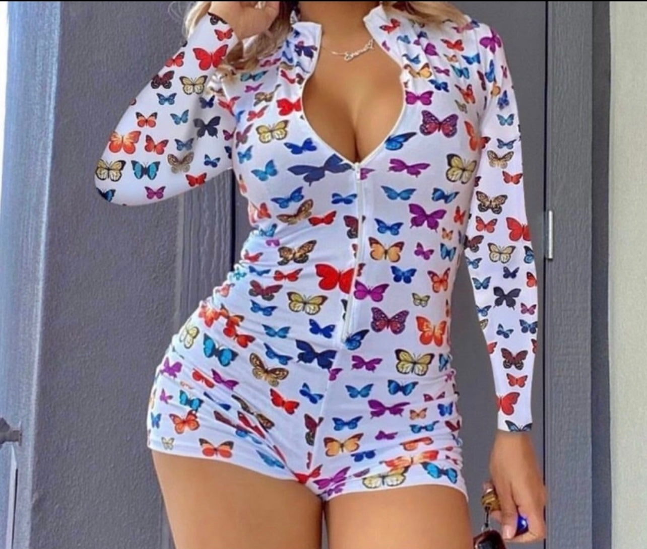 Women s Butterfly Onesie Taking Over Fashion LLC