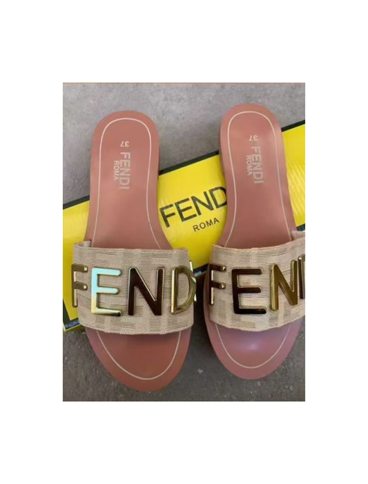 Khaki F-E Sandals