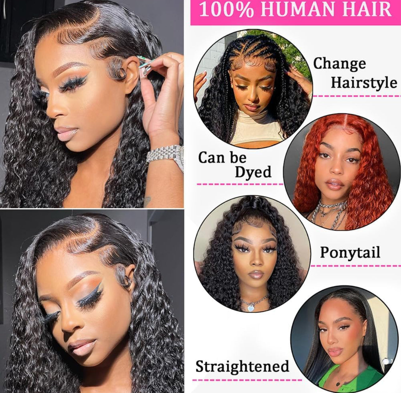 Virgin  DW Lace- frontal Wig