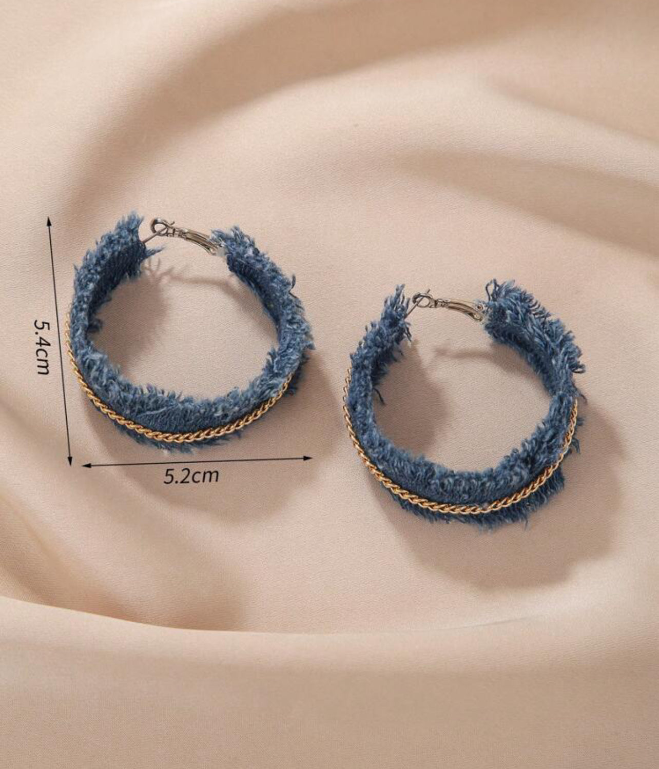 Blue Jean Hoops