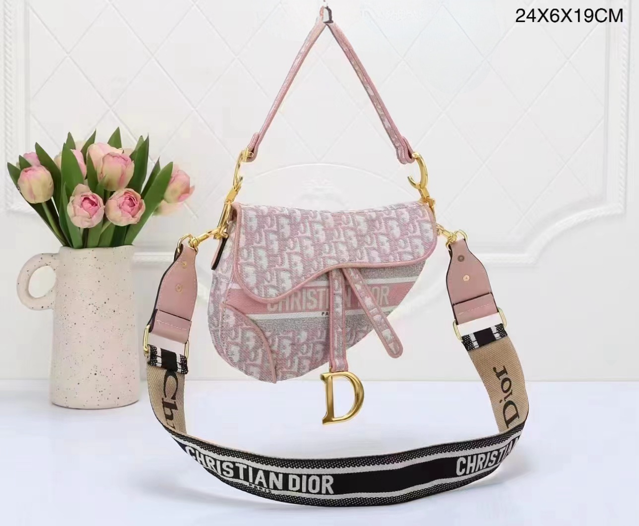 Pink Crossbody