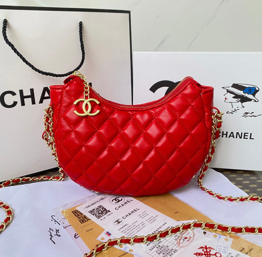 Red C Logo Handbag