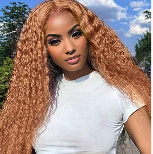 Honey Blonde Lace-front Wig